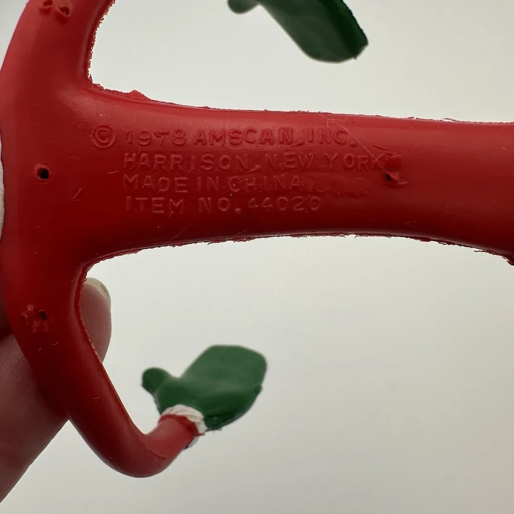 1978 Amscan Bendy Bendable Santa‎ Claus Christmas #44020 10